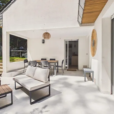 600 M De La Plage, Maison Et Jardin Pour 8